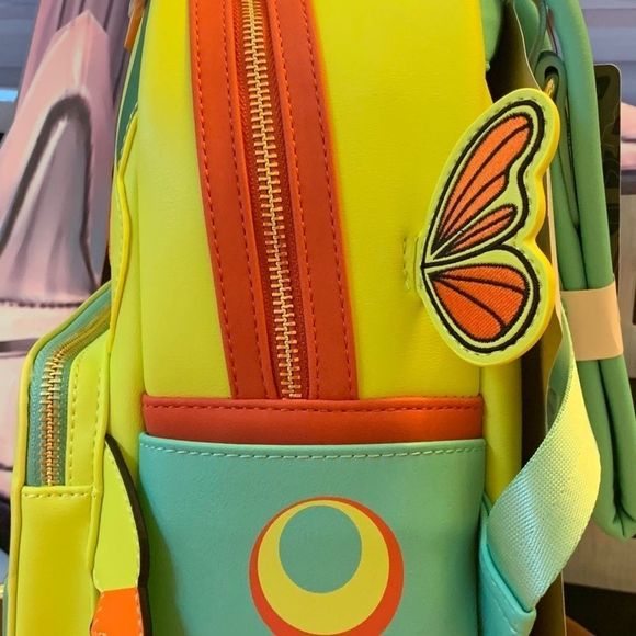 Loungefly Disney Bug’s Life Heimlich Butterfly Mini Backpack!RARE! NEW WITH TAGS - Picture 10 of 13